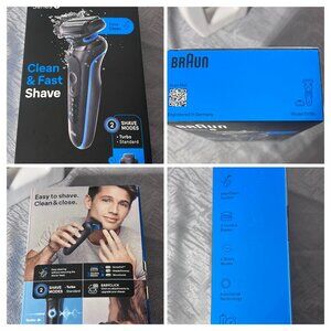 Braun Series 5 5118s Electric Foil Shaver – New Sealed – Clean & Fast Shave